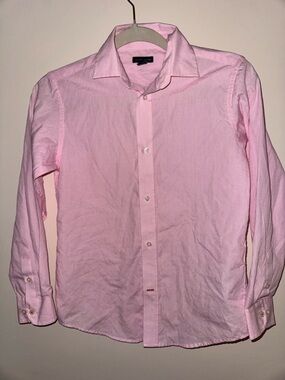 Tommy Hilfiger Pink Button-Down Dress Shirt